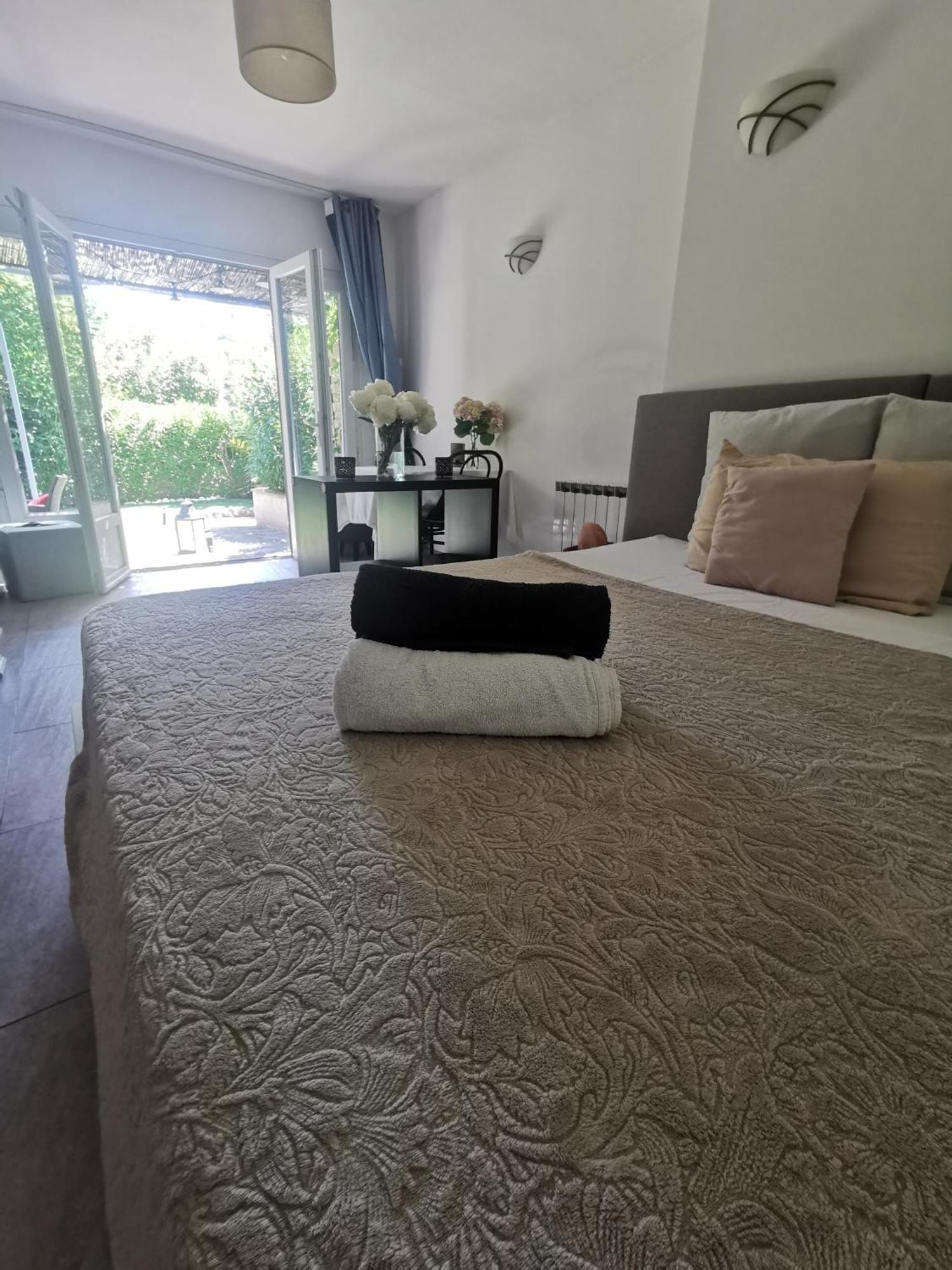 Studio Jardin Privatif 300M De La Plage Sainte-Maxime Dış mekan fotoğraf